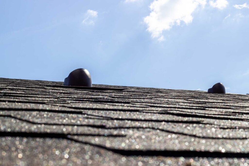 heat damage on roof